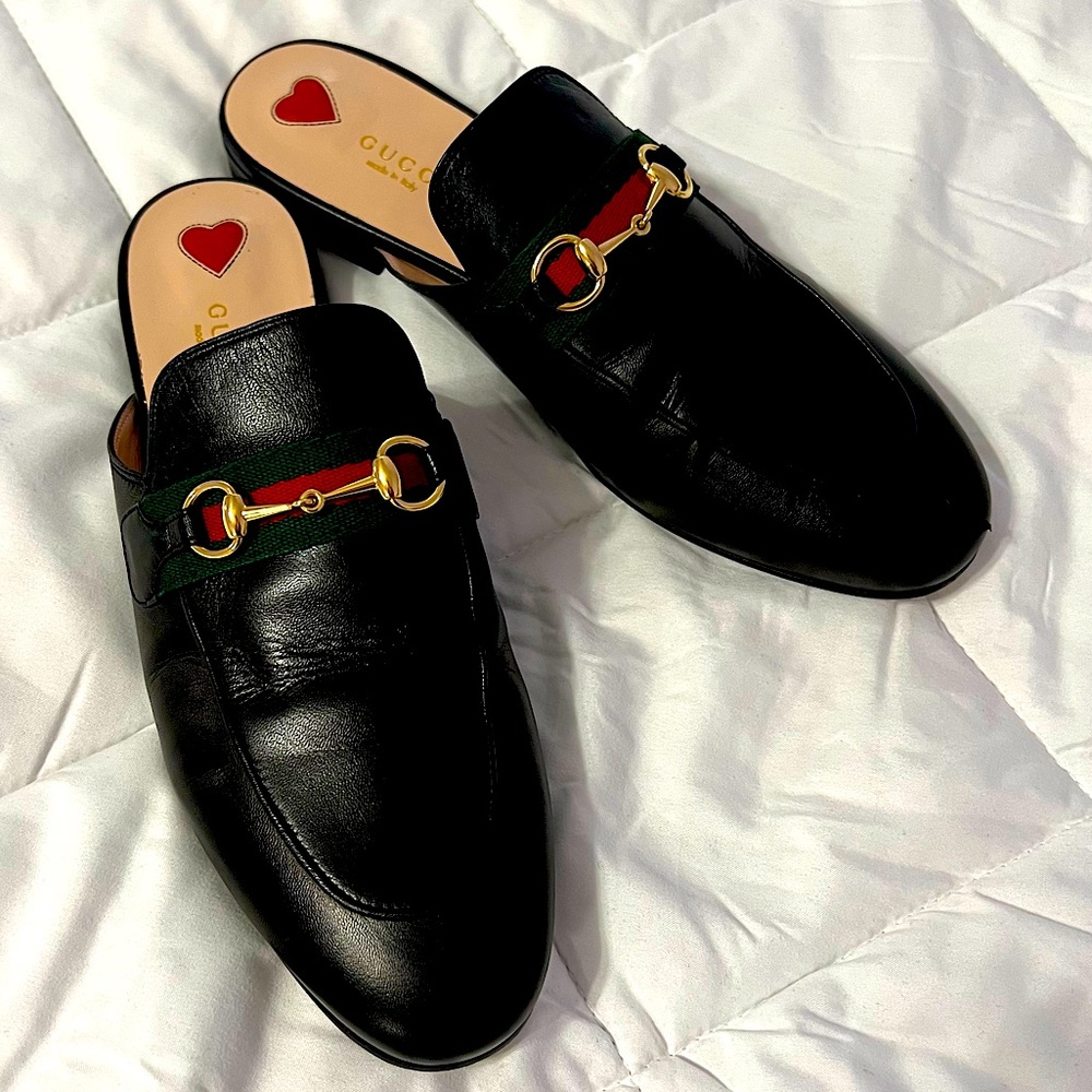 Gucci Princetown Mules, women’s size 10US/40EU.
